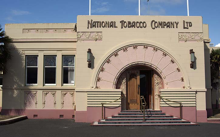 The National Tabacco Company building - a mix of art deco and art nouveau